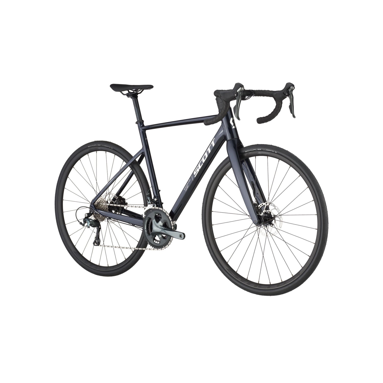 road bicycle scott Bike Addict RC 30 The aluminum is skillfully crafted into straight lines with custom shaping from practical flat tubes to tapered tubes Scott Addict RC Review: 5.9