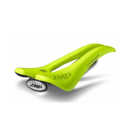 Selle SMP Carbon Saddle Yellow Fluo