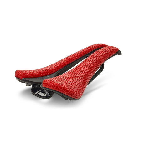 Selle SMP EVO 3D Saddle Stainless Steel Rails Red
