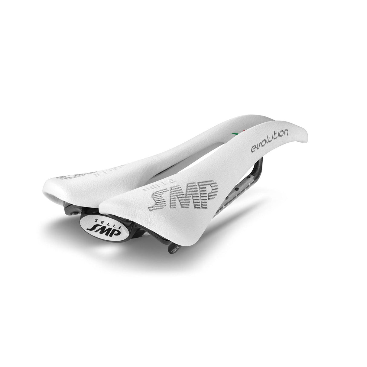Selle SMP Evolution Carbon Rail Saddle White