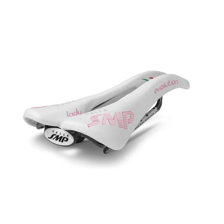 Selle SMP Evolution Lady Carbon Rail Saddle White