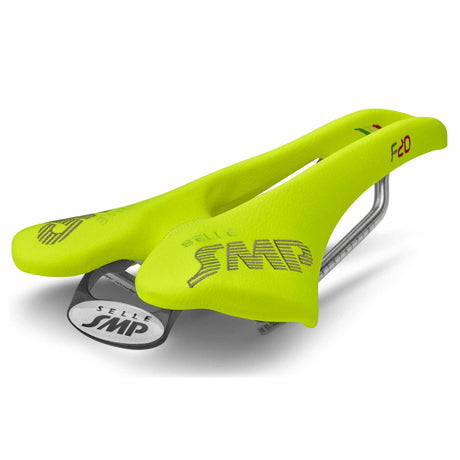Selle SMP F20 Saddle Yellow Fluo