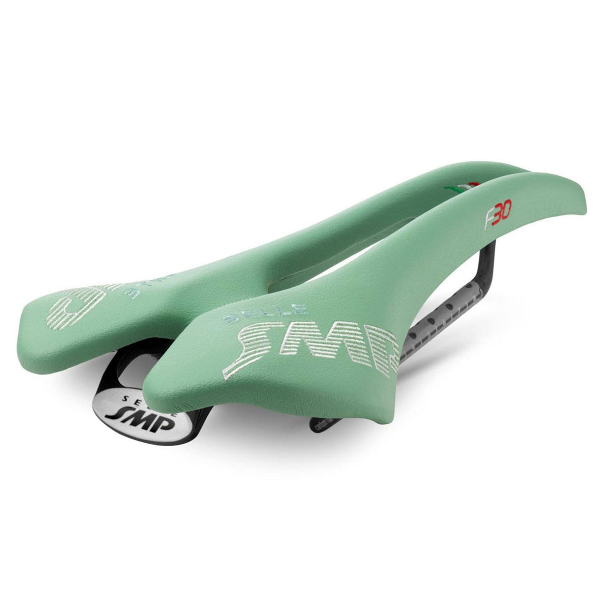 Selle SMP F30 Carbon Rail Saddle Celeste Bianchi