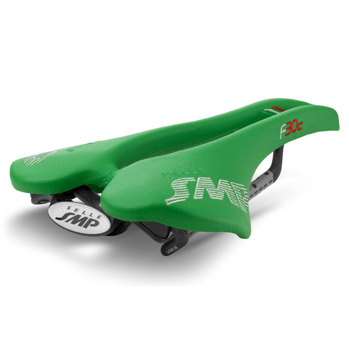 Selle SMP F30C Carbon Rail Saddle Green Italia