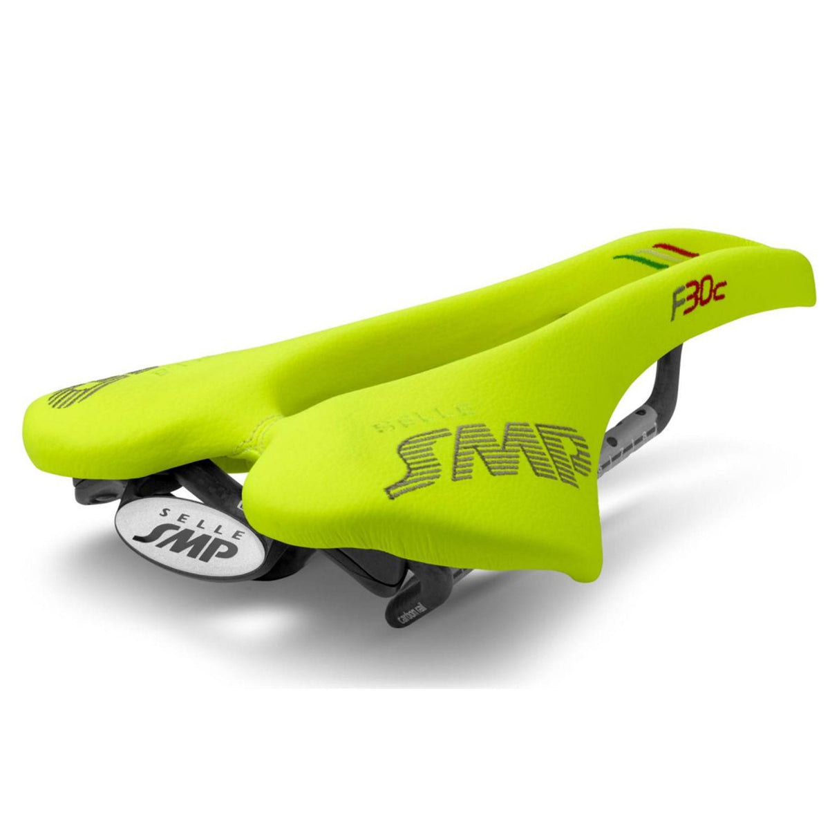 Selle SMP F30C Carbon Rail Saddle Yellow Fluo