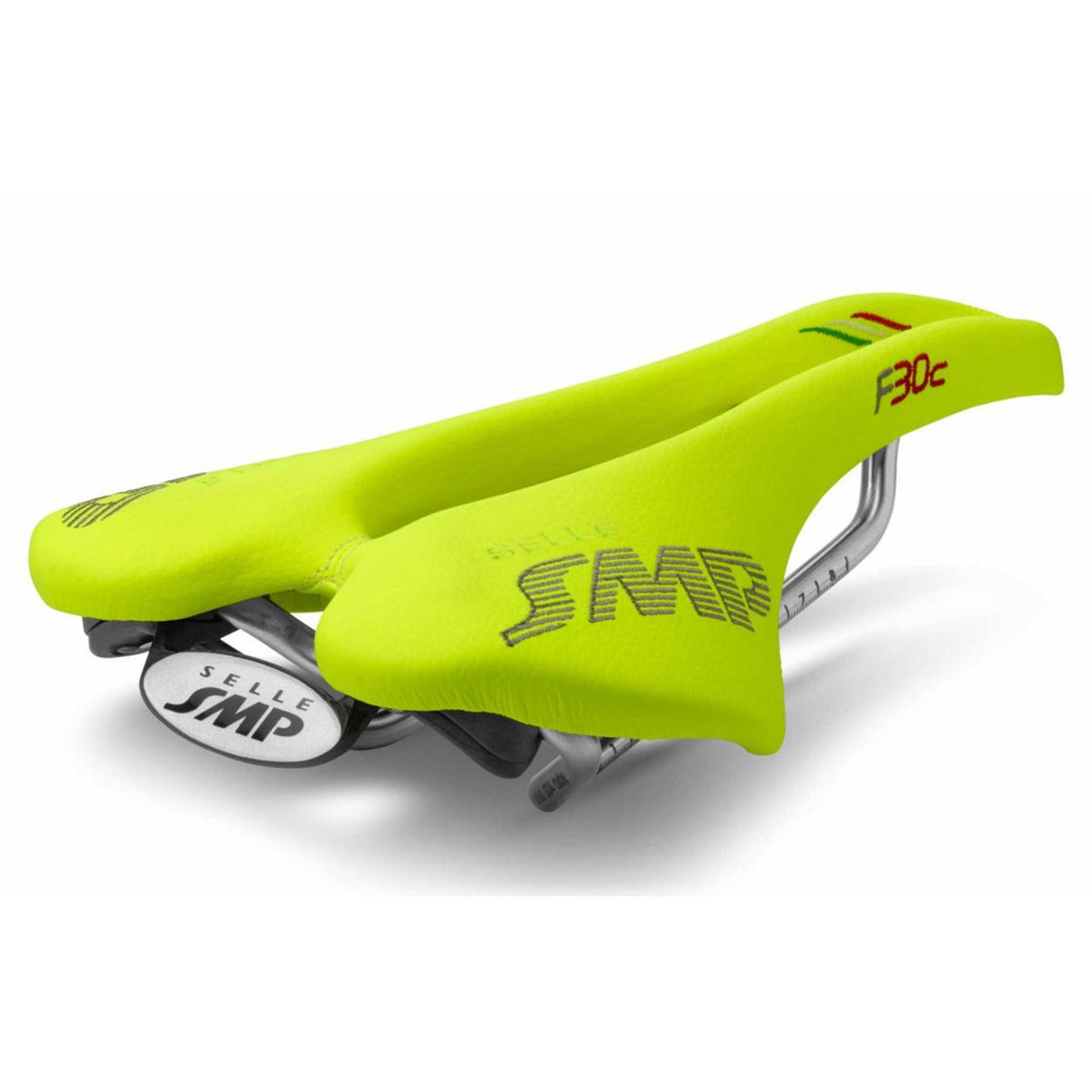 Selle SMP F30C Saddle Yellow Fluo