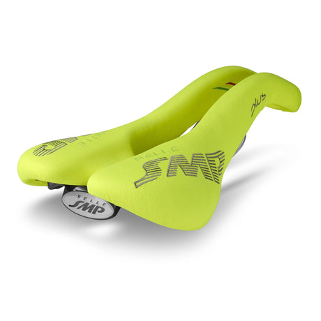 Selle SMP Plus Saddle Yellow Fluo