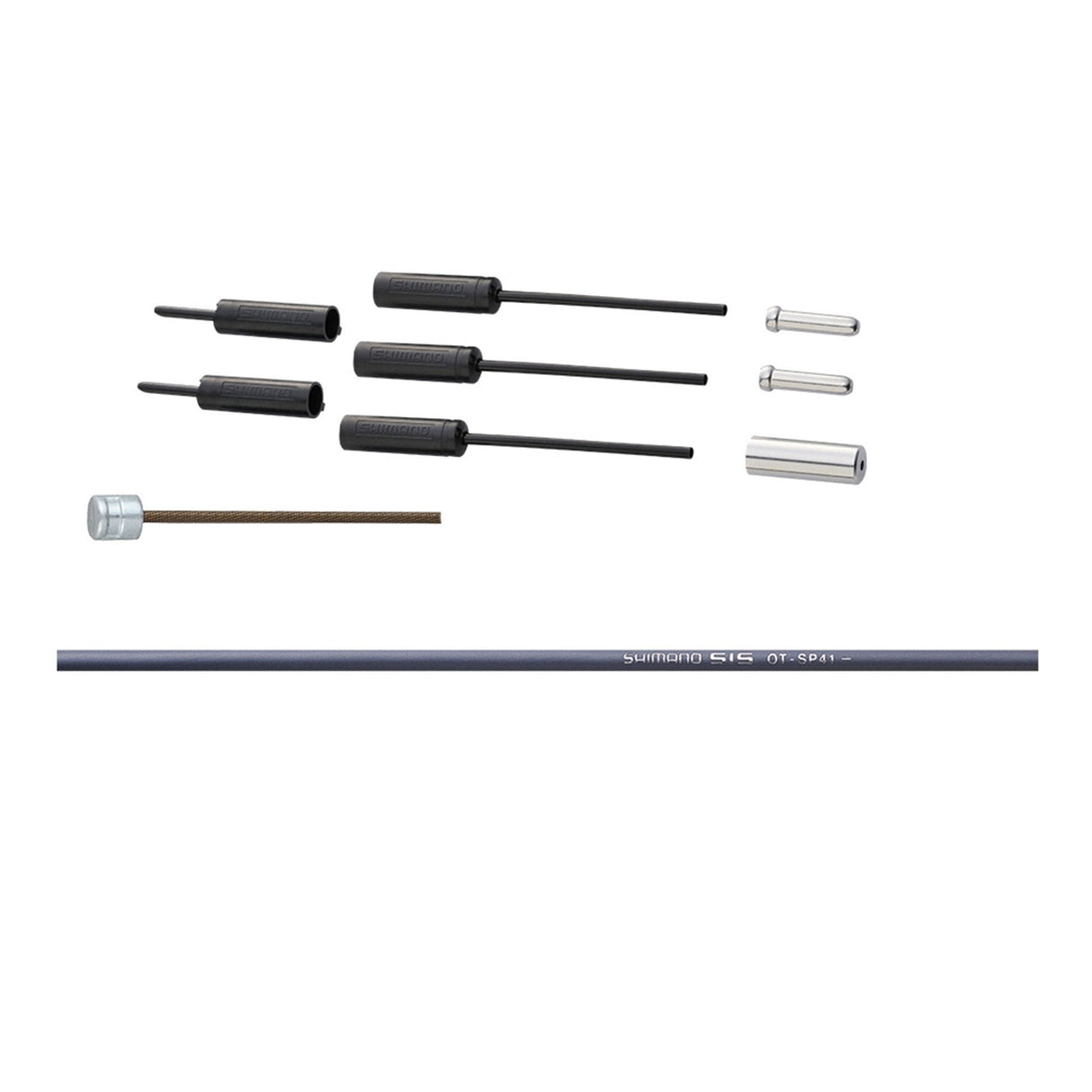 Shimano Dura - Ace 9000 Polymer Coated Road Shift Cable Set Grey