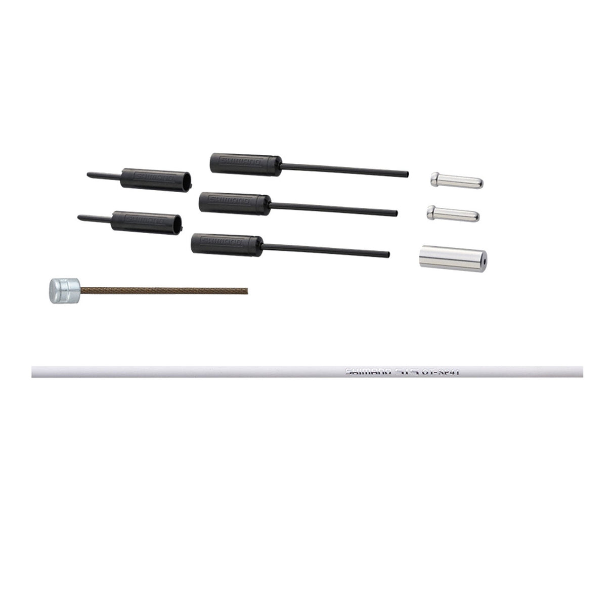Shimano Dura - Ace 9000 Polymer Coated Road Shift Cable Set White