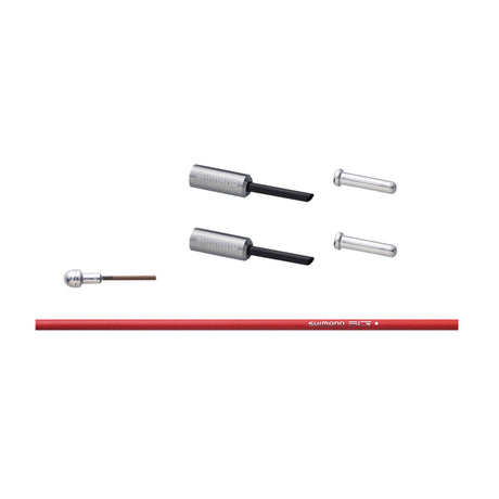 Shimano Dura - Ace BC - 9000 Polymer Coated Road Brake Cable Set Red