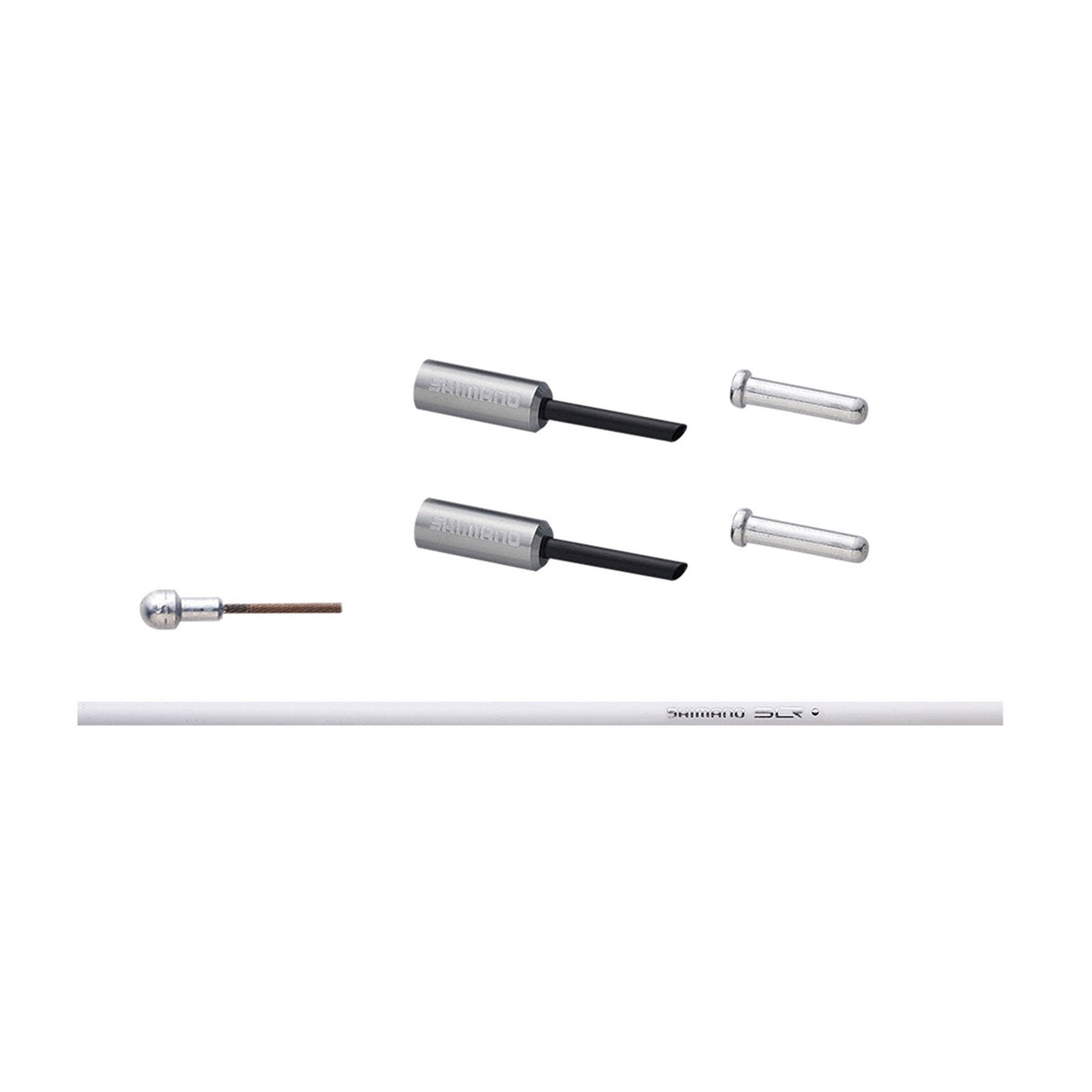Shimano Dura - Ace BC - 9000 Polymer Coated Road Brake Cable Set White