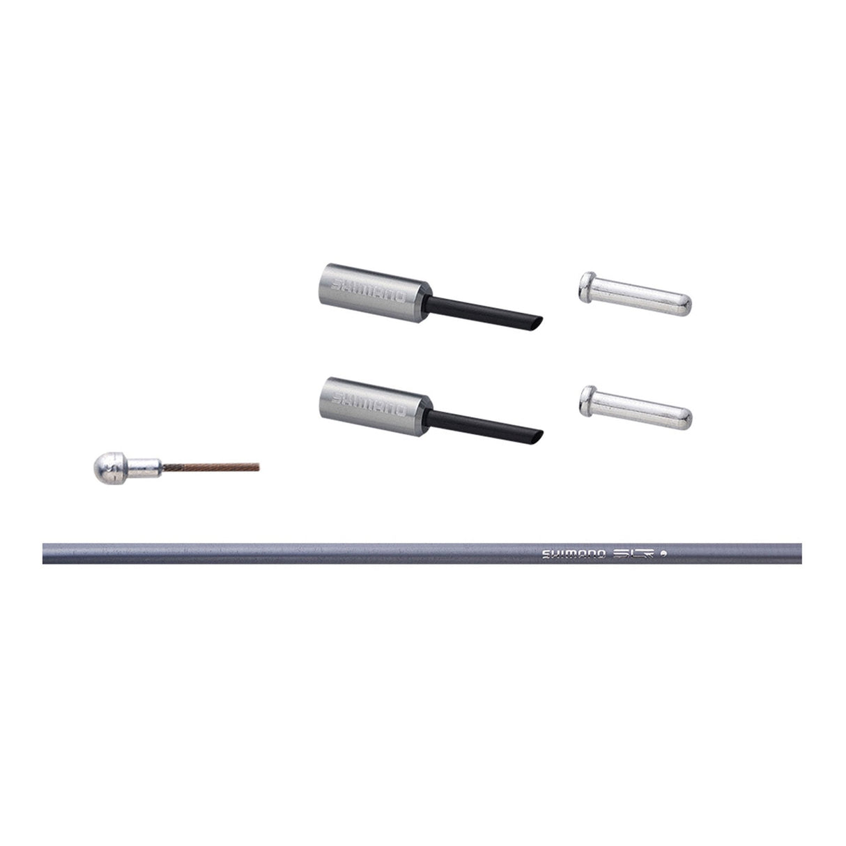 Shimano Dura - Ace BC - 9000 Polymer Coated Road Brake Cable Set Grey