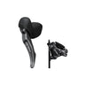 Shimano GRX RX820/RX820 Left Dropper Compatible Brake Lever and Front Brake Set Black