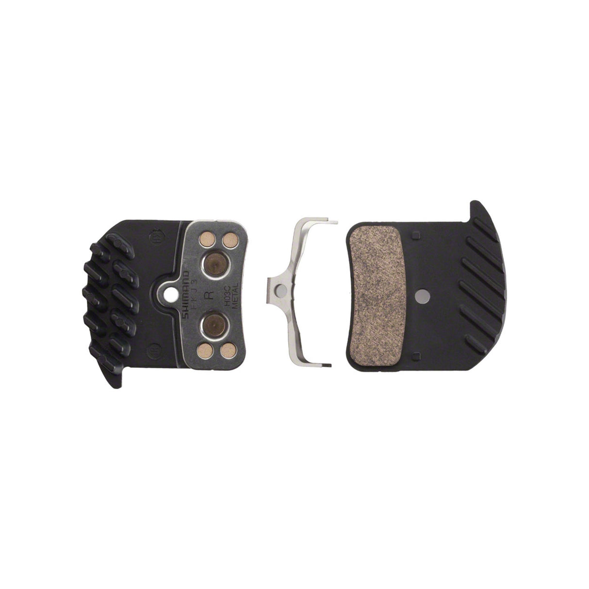 Shimano H03C Metal Disc Brake Pad for Saint BR - M820 and XT BR - M8020 Brakes