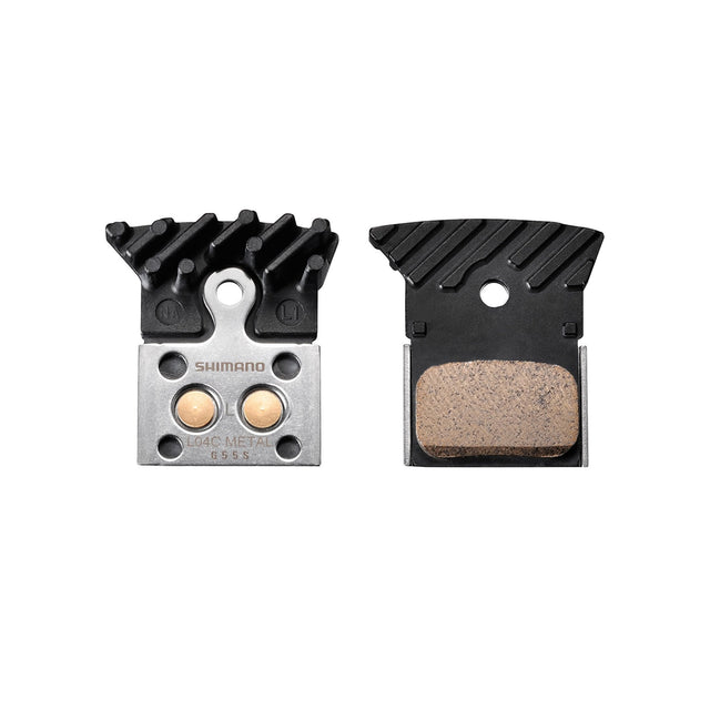 Shimano L04C Metal Disc Brake Pad with Flat for BR - RS805/BR - RS505 Brakes