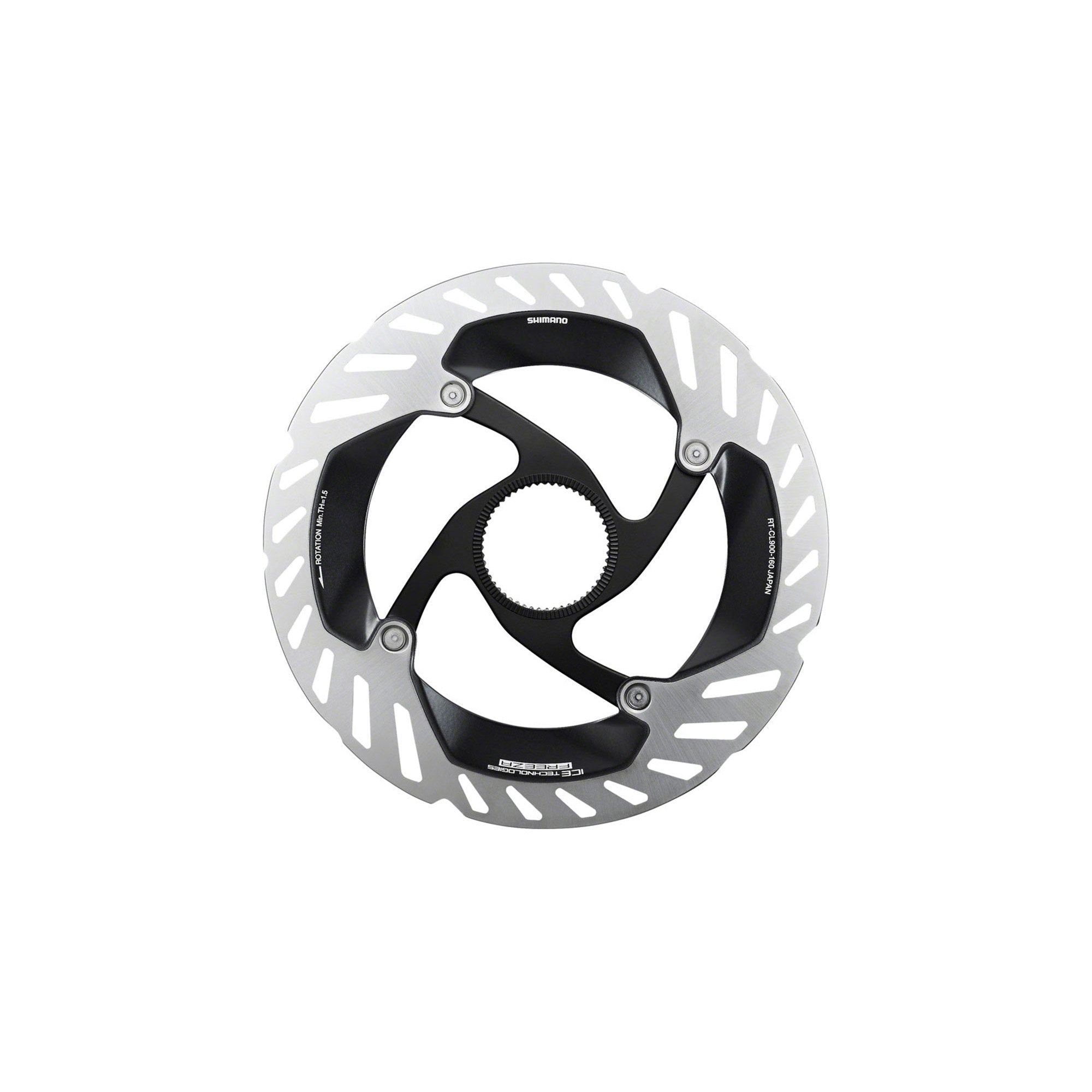 パーツ SHIMANO DURA-ACE RT-CL900 160/140mm Shimano RT-CL900 Disc Rotor Center Lock | RA Cycles