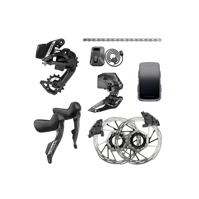 SRAM Force AXS E1 2X Groupset w/Hammerhead Karoo