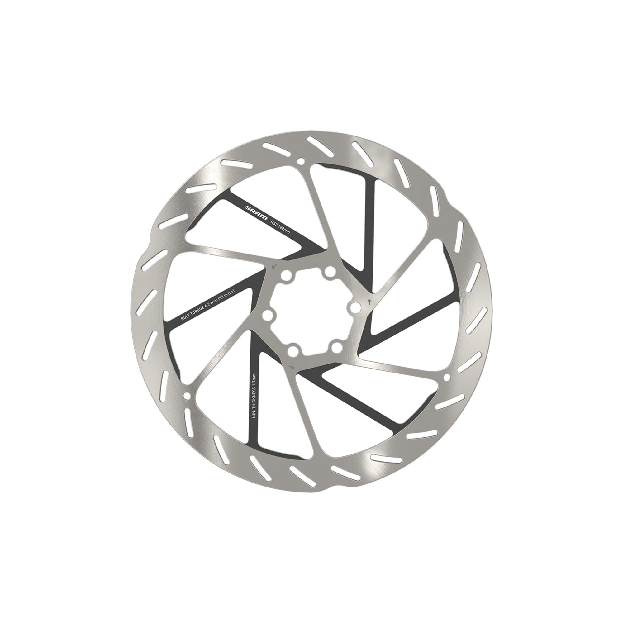 SRAM HS2 Disc Rotor 6-Bolt 180mm | RA Cycles
