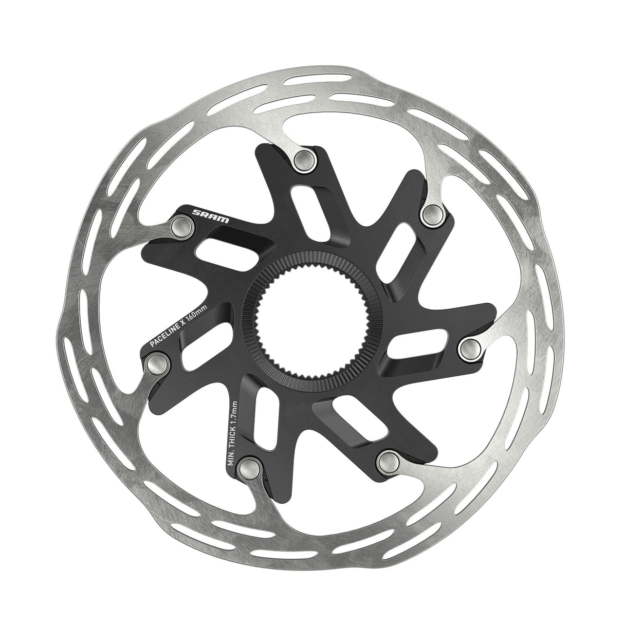 SRAM Paceline X Centerlock Rotor - Internal Spline Type 140mm