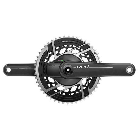 Plateaux capteur de puissance SRAM Red AXS E1 46-33 dents DM noir/argent Plateaux capteur de puissance SRAM Red AXS E1 46-33 dents DM noir/argent