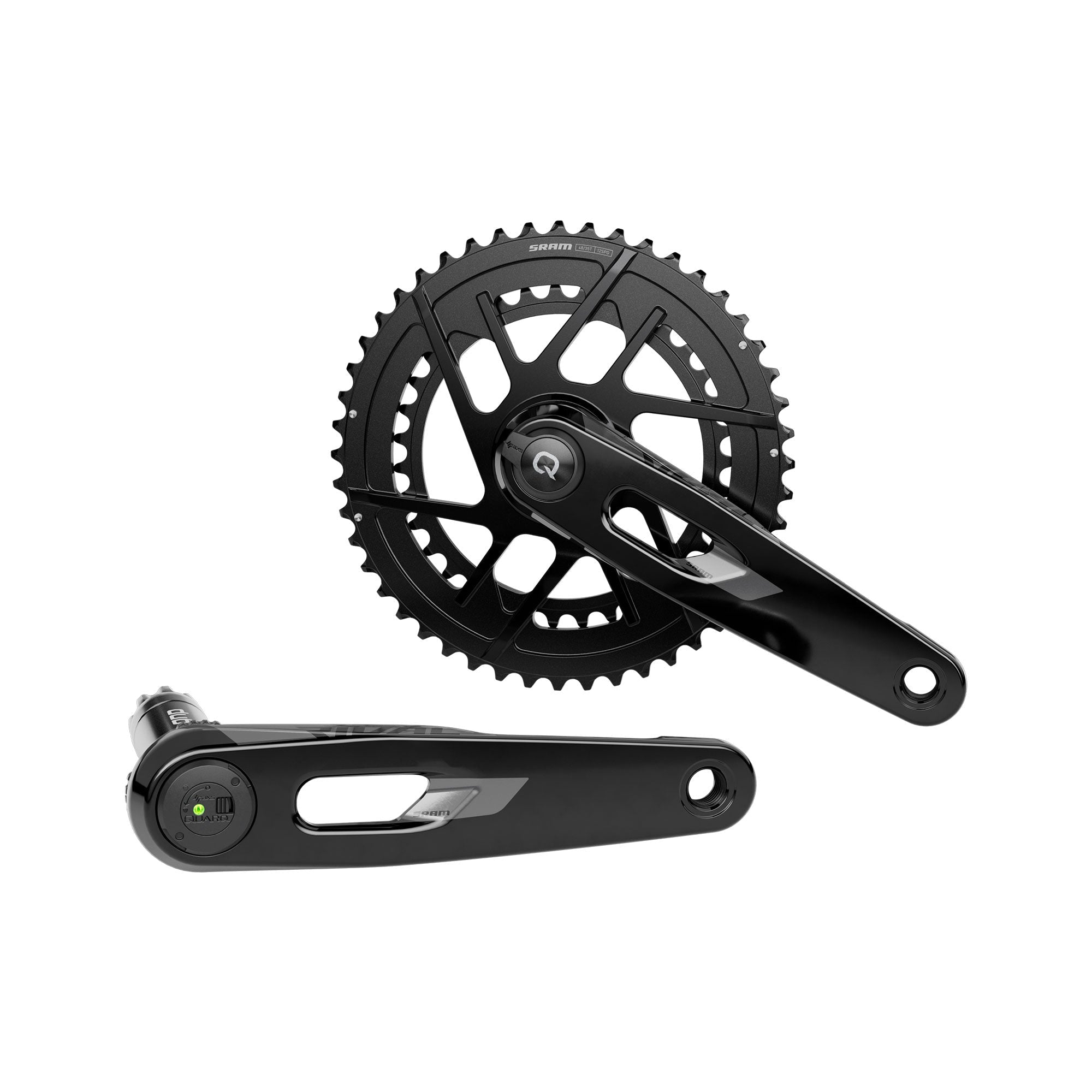 パーツ SRAM Rival AXS LeftCrank Power Meter DUB SRAM Rival AXS E1 DUB Power Meter Crankset | RA Cycles