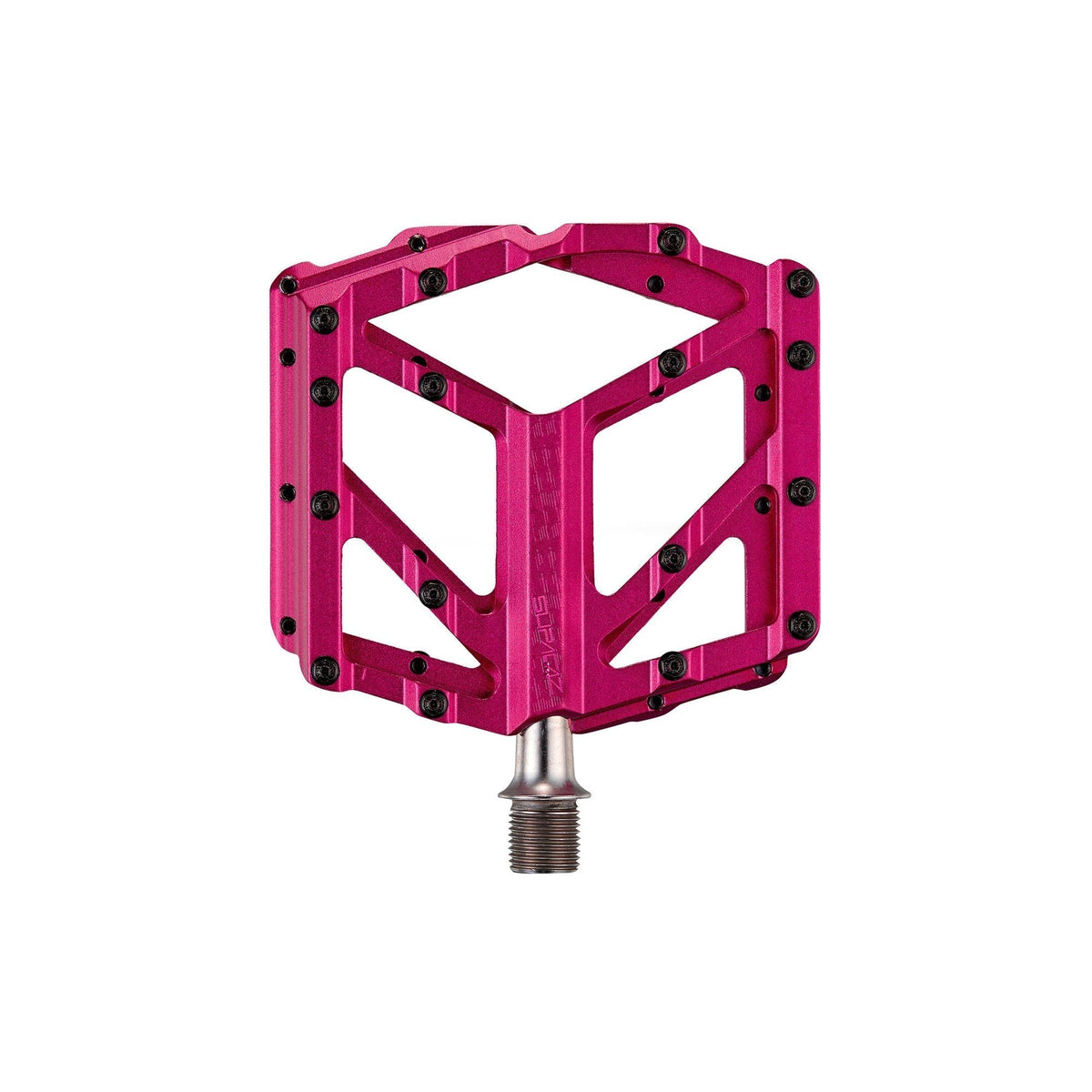 Supacaz Orbitron DH - CNC Alloy Bicycle Pedal - Red