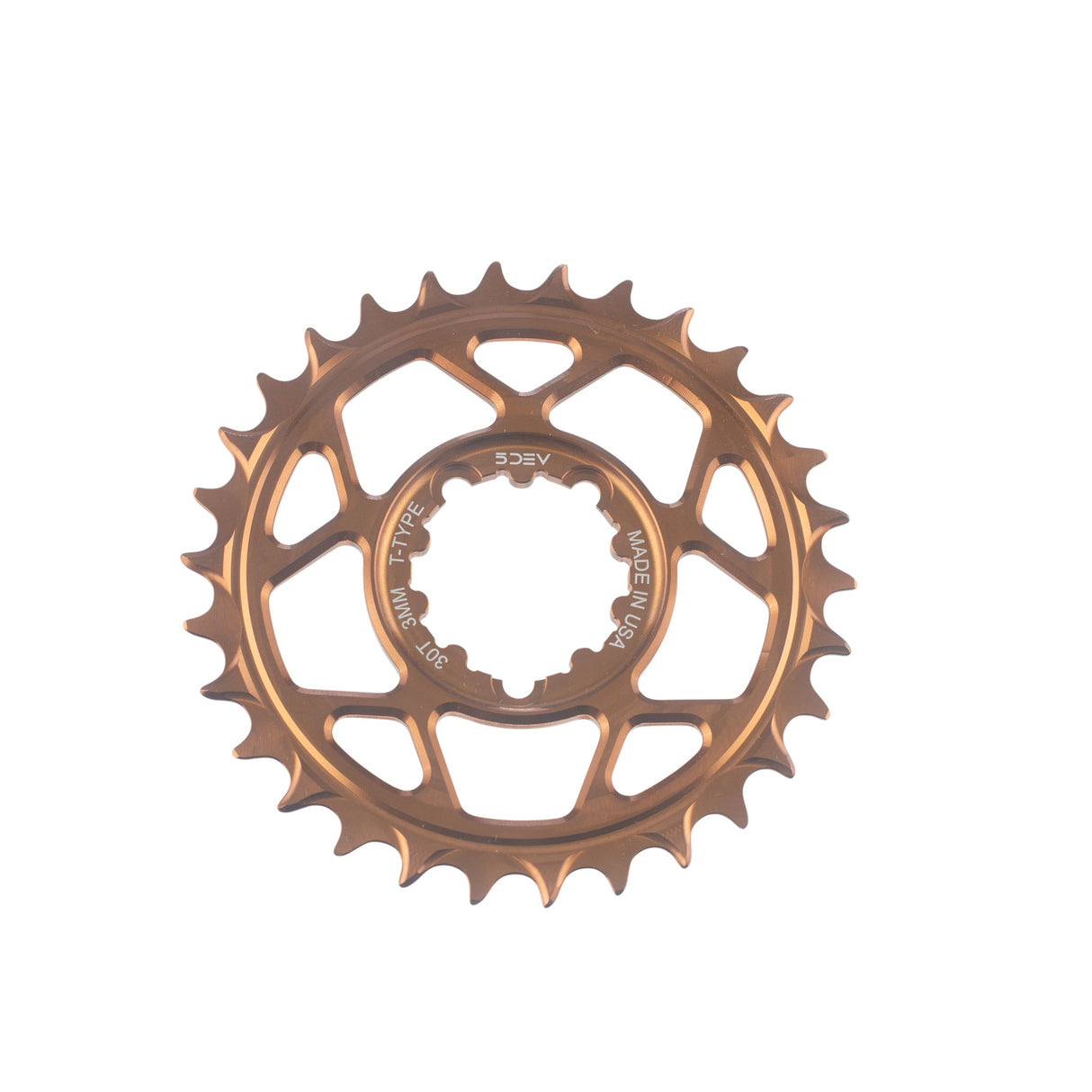 T - Type Aluminum Chainrings Kash
