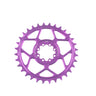T - Type Aluminum Chainrings Purple