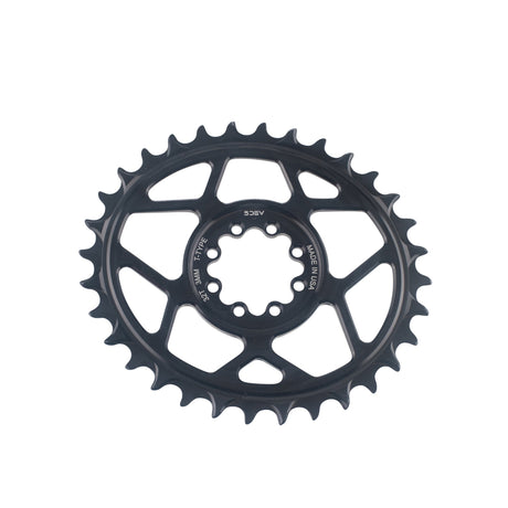 T - Type Aluminum Chainrings Black