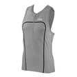 TYR Carbon Triathlon Tank w/Zipper Grey / Black