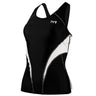 TYR Competitor Fitted Tankini Black / Grey
