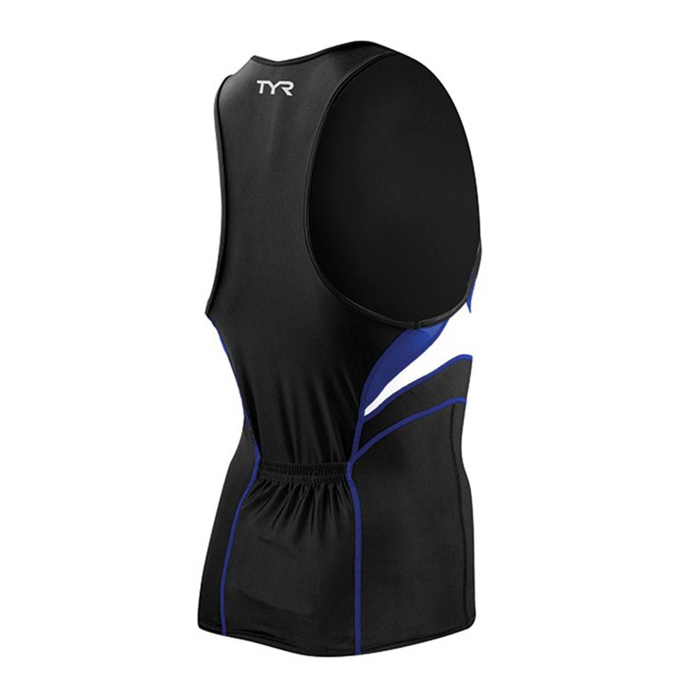 TYR Competitor Tank Black / Blue