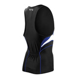 TYR Competitor Tank Black / Blue