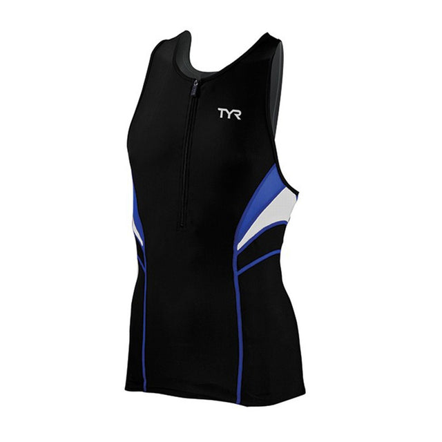 TYR Competitor Tank Black / Blue