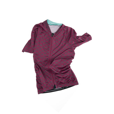 Velocio Link Ultralight Short Sleeve Jersey Dark Plum Link