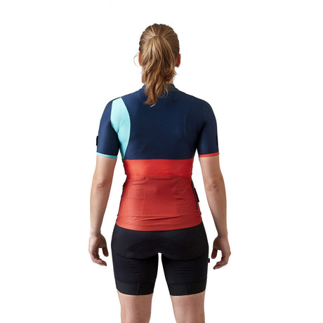 Velocio Multi ES Short Sleeve Jersey Multi Celeste