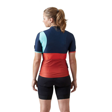 Velocio Multi ES Short Sleeve Jersey Multi Celeste