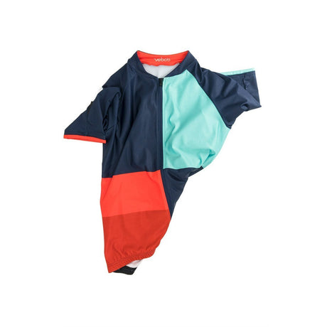 Velocio Multi ES Short Sleeve Jersey Multi Celeste