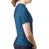 Velocio Signature Relaxed Short Sleeve Jersey Petrol