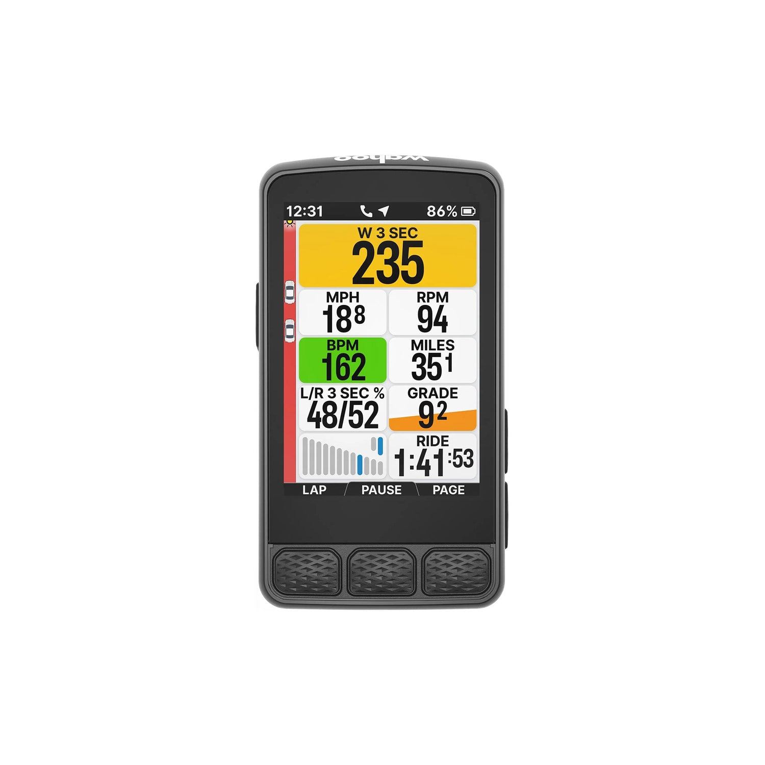 wahoo rennrad computer Wahoo Elemnt Roam 3 GPS Bike Computer