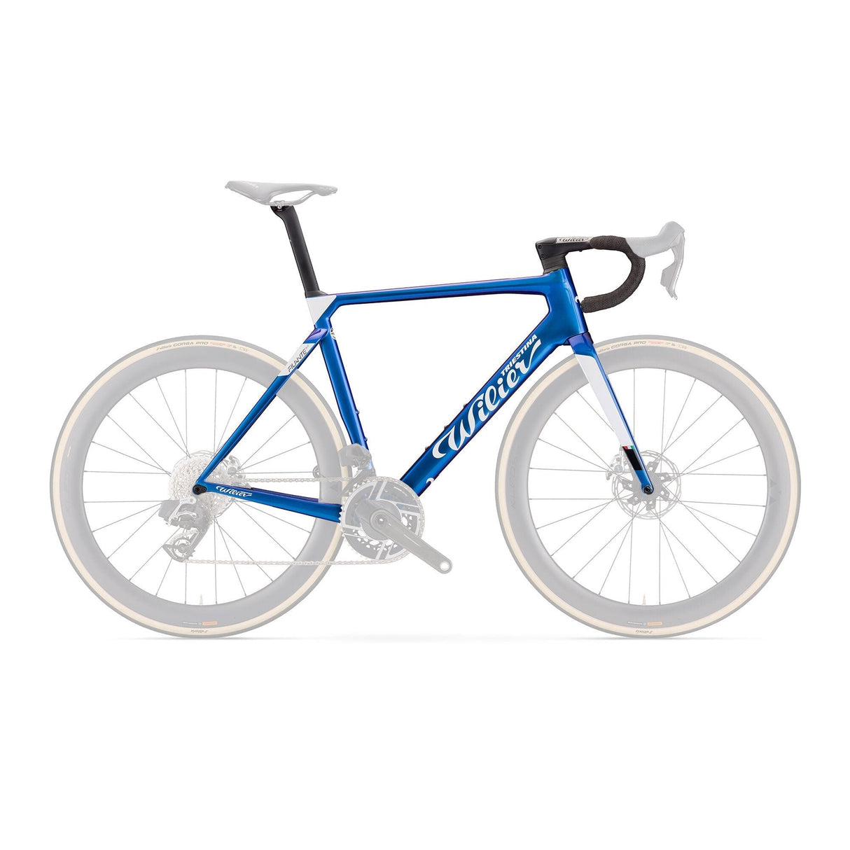 Wilier Filante SLR Frameset Blue White Glossy