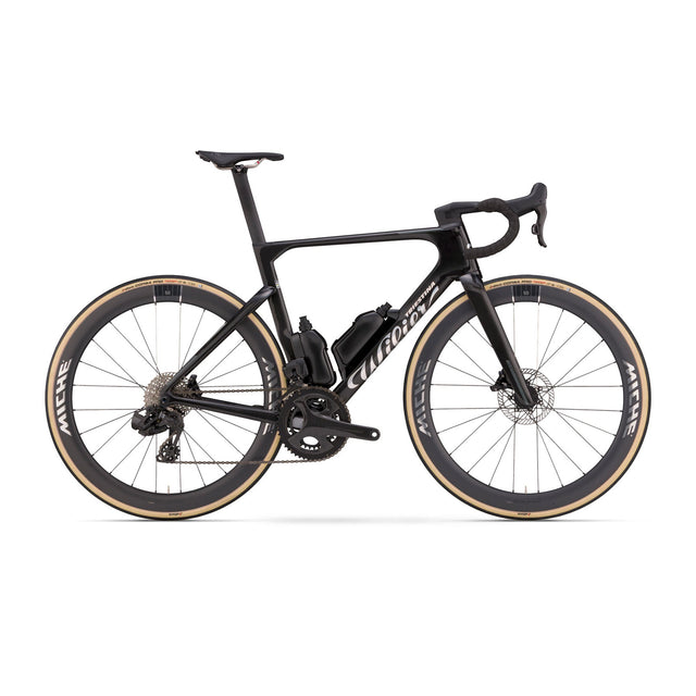 Wilier Filante SLR ID2 Dura - Ace Di2 Bike w/Power Meter and CeramicSpeed Bearings Eclipse Black