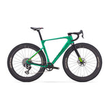 Wilier Rave SLR ID2 Rival XPLR E1 Bike w/Alloy Bar and Alloy Wheels Pixel Green Matte