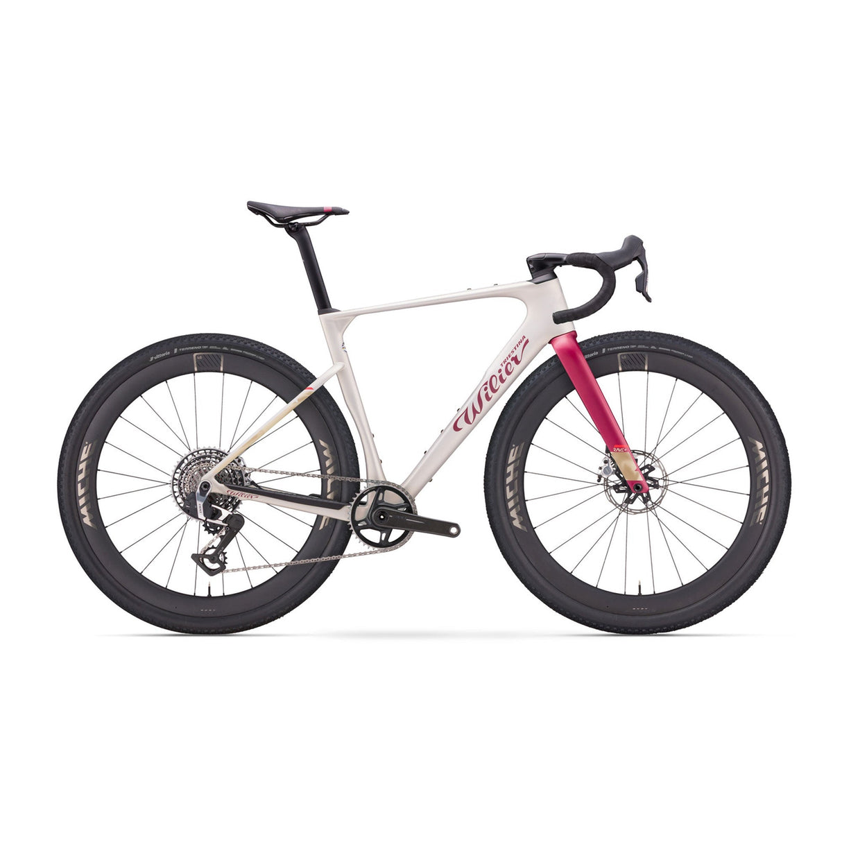 Wilier Rave SLR ID2 Rival XPLR E1 Bike w/Alloy Bar and Carbon Wheels