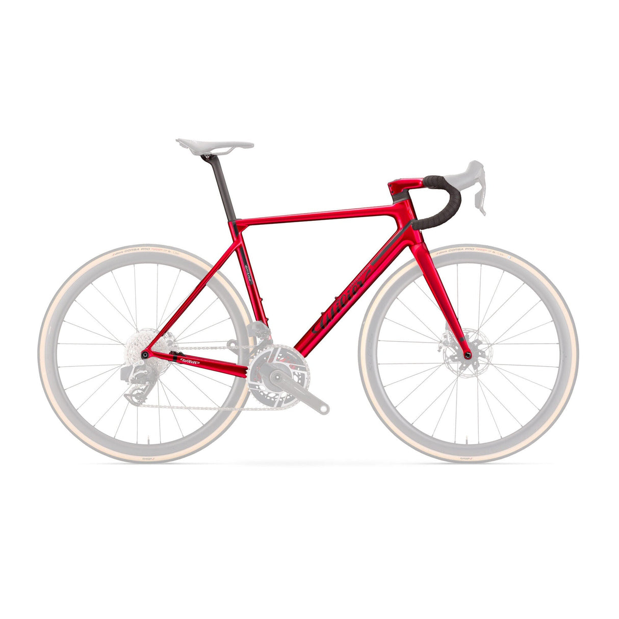 Wilier Verticale SLR Frameset Velvet Red Glossy