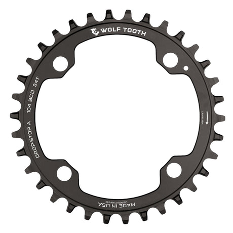 Wolf Tooth 104 BCD Chainrings Black