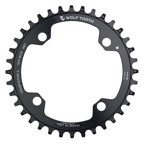 Wolf Tooth 104 BCD Chainrings Black