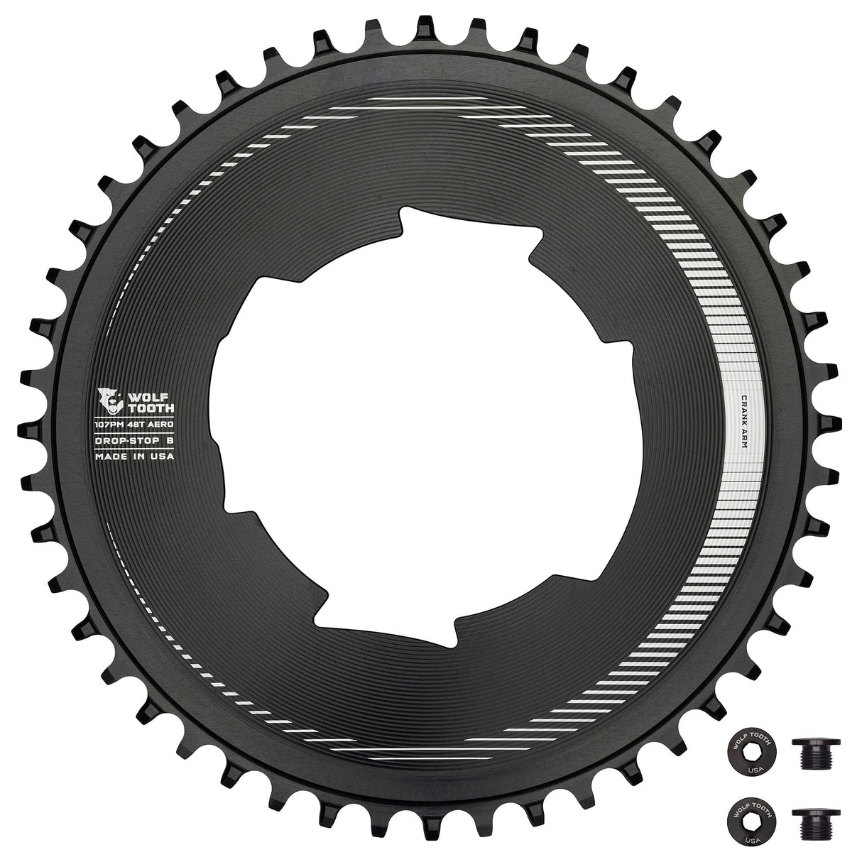 Wolf Tooth 107 BCD Chainrings for SRAM Drop - Stop B