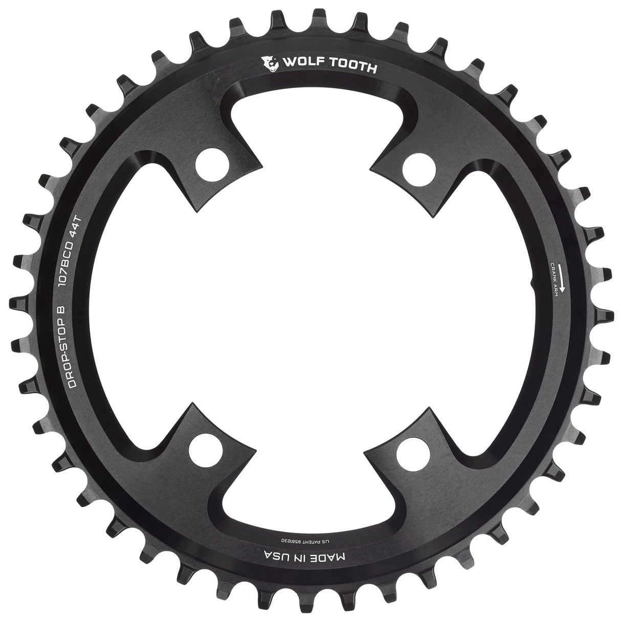 Wolf Tooth 107 BCD Chainrings for SRAM Drop - Stop B