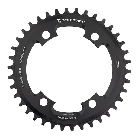 Wolf Tooth 107 BCD Chainrings for SRAM Drop - Stop B